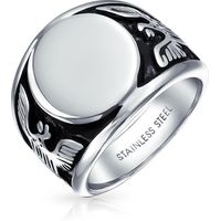 Macy's Bling Jewelry Men's Stainless Steel Rings