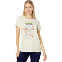 Life is Good Women's White T-Shirts