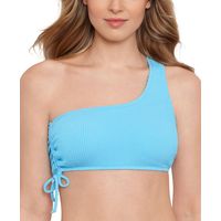 French Connection Women's Ribbed Bikini Tops