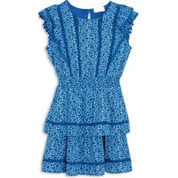 Bloomingdale's Aqua Girl's Lace Dresses