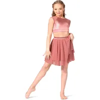 Double Platinum Girl's Dance Skirts