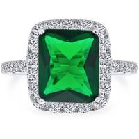 Bling Jewelry Women's Emerald Rings