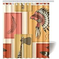 RYLABLUE Fabric Shower Curtains