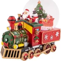 Belk NorthLight Santa Ornaments