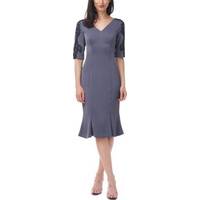 JS Collections Women's Knee-Length Dresses