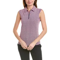 Shop Premium Outlets Ibkul Women's Sleeveless Polo Shirts