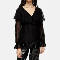 French Connection Women's Ruffle Blouses