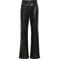 MSGM Women's Leather Pants
