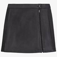 The Kooples Women's Black Leather Skirts
