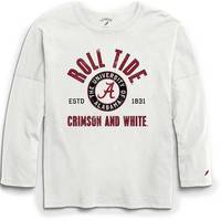 League Collegiate Wear Women's White T-Shirts