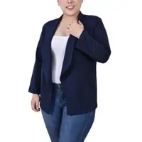 NY Collection Women's Plus Size Jackets