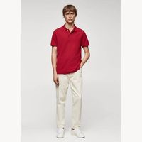 MANGO Men's Regular Fit Polo Shirts