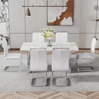 Macy's Simplie Fun Marble Dining Table