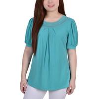NY Collection Women's Sheer Tops