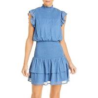 Aqua Women's Short-Sleeve Dresses