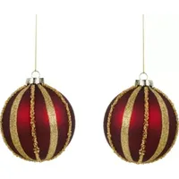 Belk NorthLight Glass Christmas Ornaments