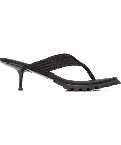 alexander wang jessie lug sole thong sandals