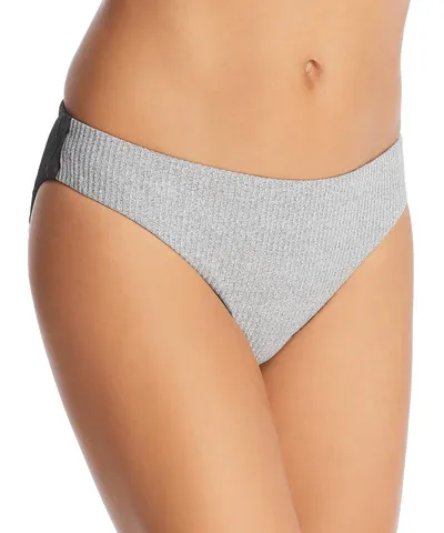 SOLUNA Womens Knit Hipster Swim Bottom Separates