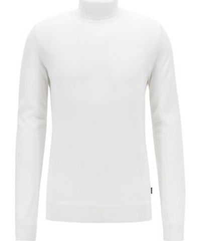 Leased Boss Men's Dip-Dyed Turtleneck Sweater