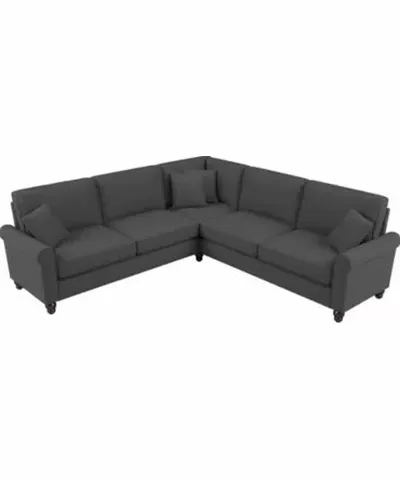 Bush Business Furniture Hudson 99W L Shaped Sectional Couch