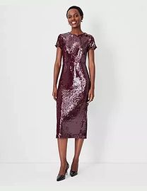 Ann taylor sequin dress best sale