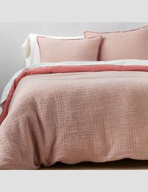 King Lyocell Cotton Blend Coverlet Rose - Casaluna buy