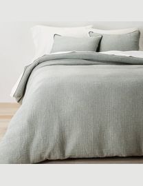 100% Washed Linen Solid Sheet Set - offers Casaluna -Size King -color natural