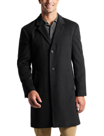 Joseph abboud gray herringbone topcoat hotsell